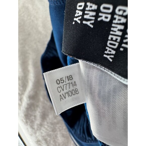 Adidas Women's Navy Blue Athletic Classic Track Pants With White Stripes XL - Picture 8 of 12